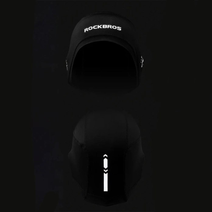 Elementy odblaskowe czapki kolarskiej Rockbros YPP037